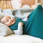 Baby Strick-Sommerschlafsack